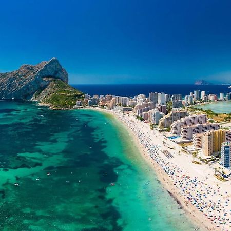 Apartamento En Calpe, Playa De La Fossa, Primera Linea, Aa Exterior foto